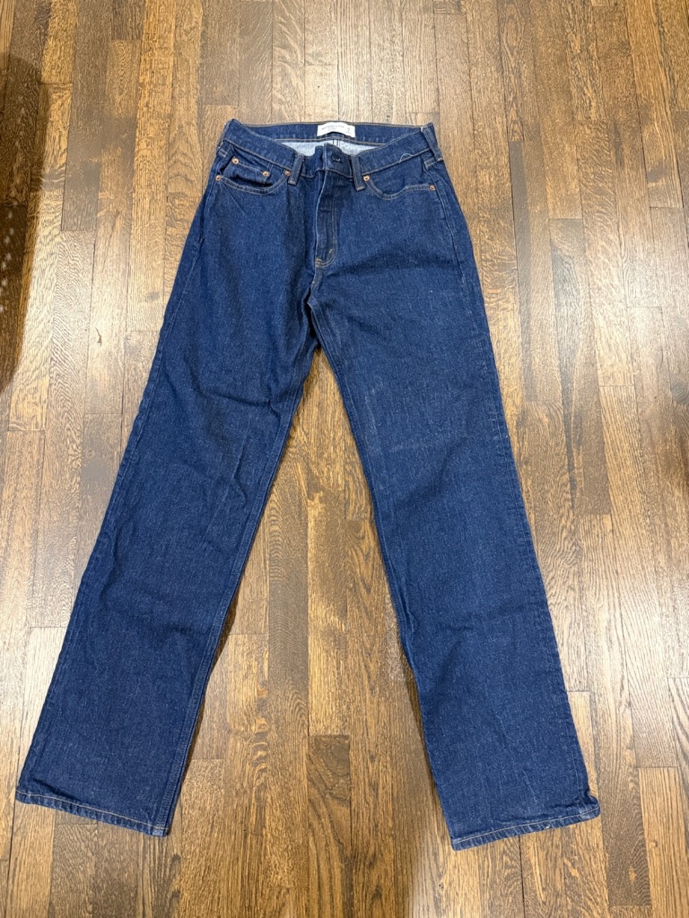 Abercrombie & Fitch Dark Blue Women’s Boot Cut Jeans